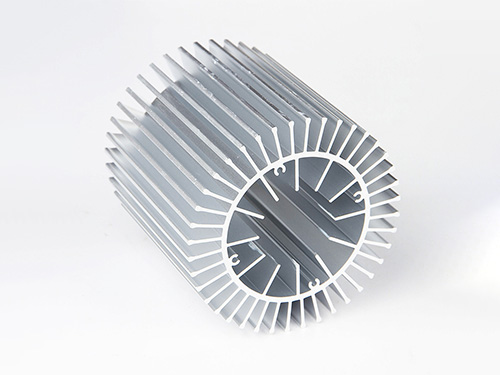 异形铝型材散热器 太阳花铝型材